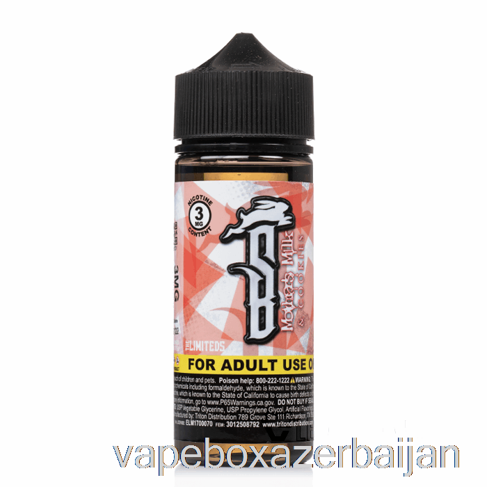 Vape Azerbaijan Mothers Milk and Cookies - Suicide Bunny - 120mL 3mg